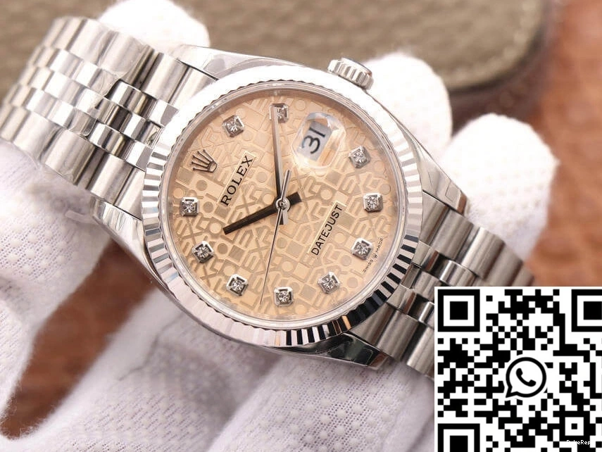 36MM EW M126234-0023 Factory Diamond-Studded Datejust Dial Rolex 0328